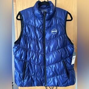 LAUREN RALPH LAUREN RUCHED QUILTED LIGHTWEIGHT VEST XL NWT